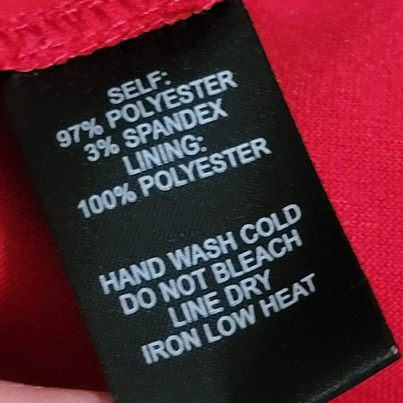 LULUS Dress Womens Medium Baby Be Mine Red Off Shoulder Bodycon Mini Cocktail - Picture 14 of 14